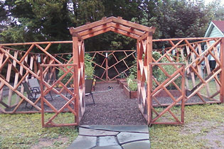 A Vegetable Garden in the Hudson Valley